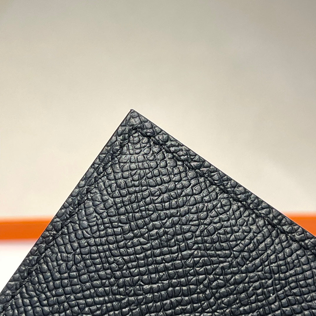 Portefeuille HM BEARN 17,5 pouces noir EPSOM, matériel doré