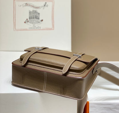 HM STEVEN 34 CUIR TOGO CAMEL