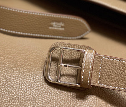 HM STEVEN 34 CUIR TOGO CAMEL