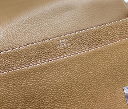 HM STEVEN 34 CUIR TOGO CAMEL