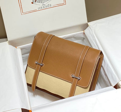 HM STEVEN 34 CUIR TOGO CUIVRE