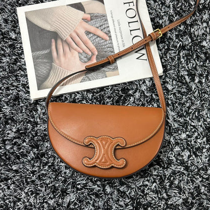BESACE TRIPHOME 23 シナモンブラウンカーフスキン