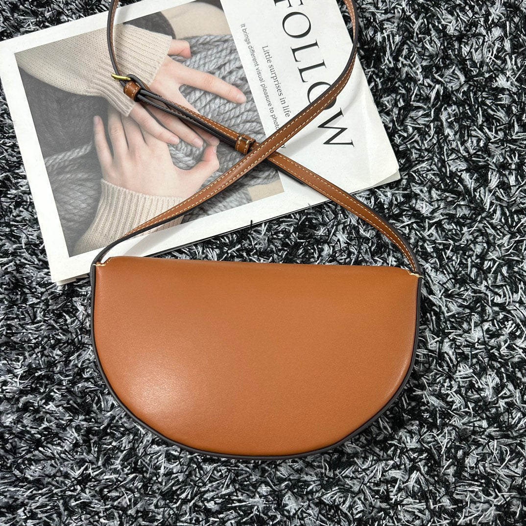BESACE TRIPHOME 23 シナモンブラウンカーフスキン