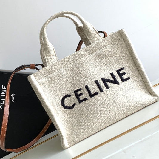 petit cabas thaï 26 textile blanc logo noir