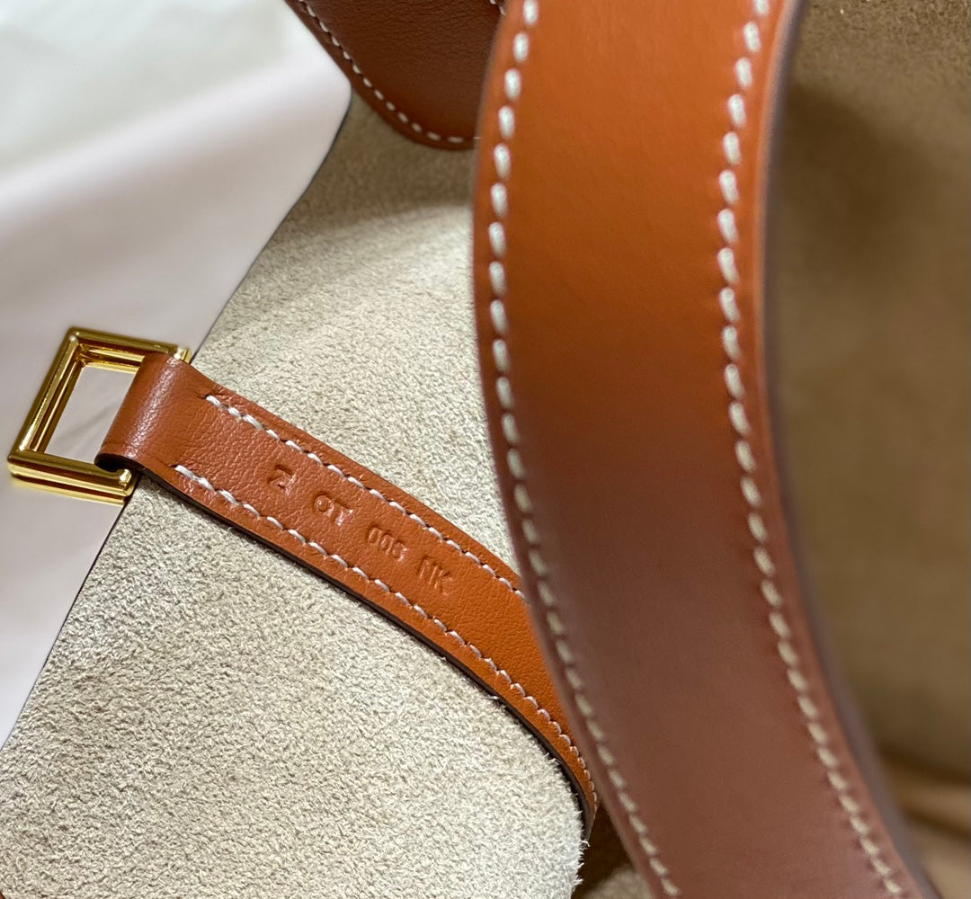 picotin lock 18 beige marron togo ghw