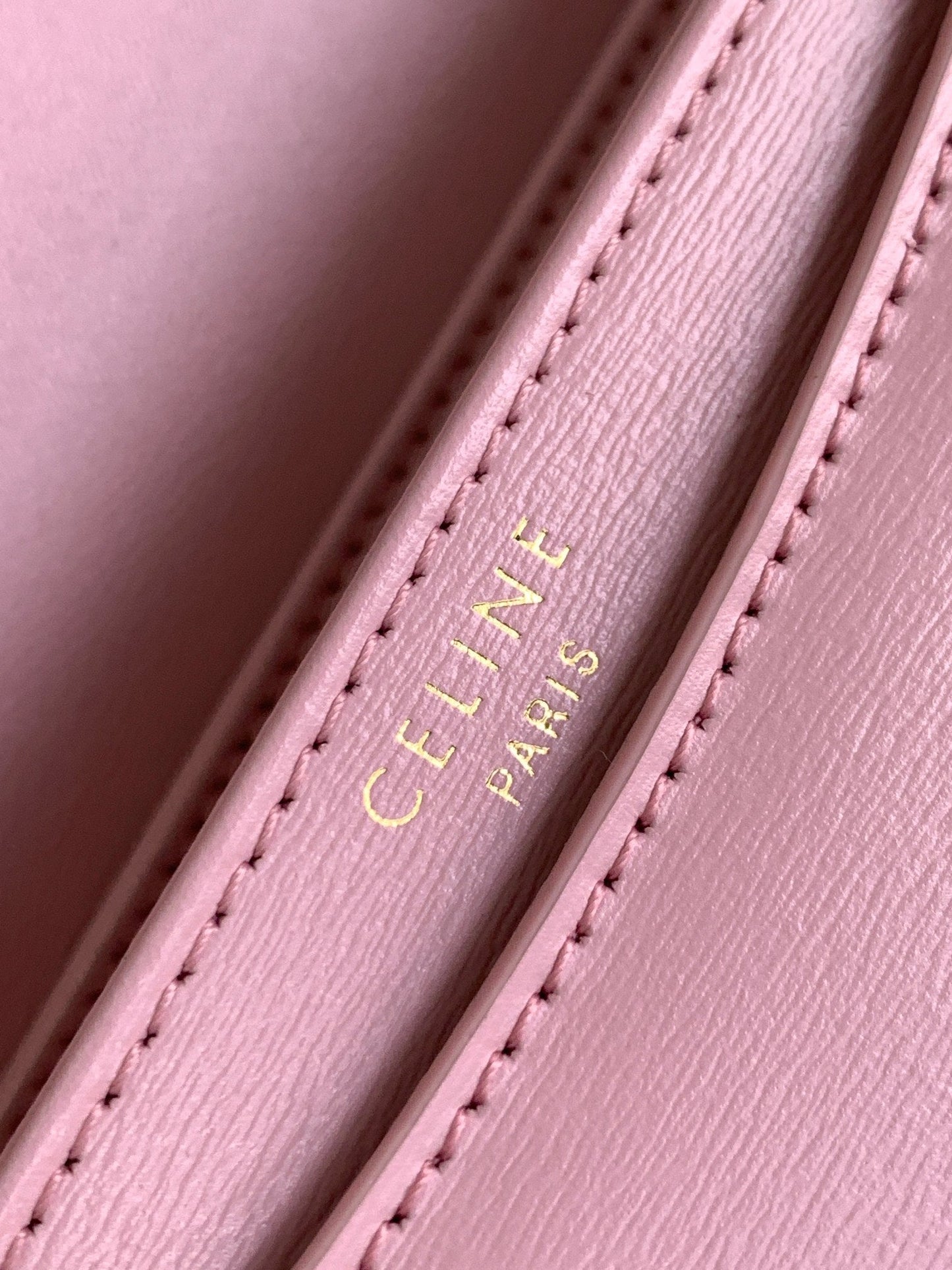 besace teen triomphe 18.5 cuir de veau rose