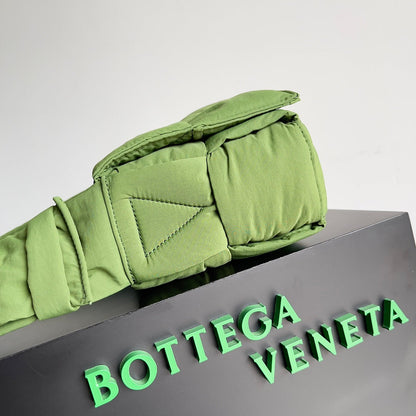 SACHET CASSETTE 32 BV EN POLYAMIDE VERT FOUGÈRE