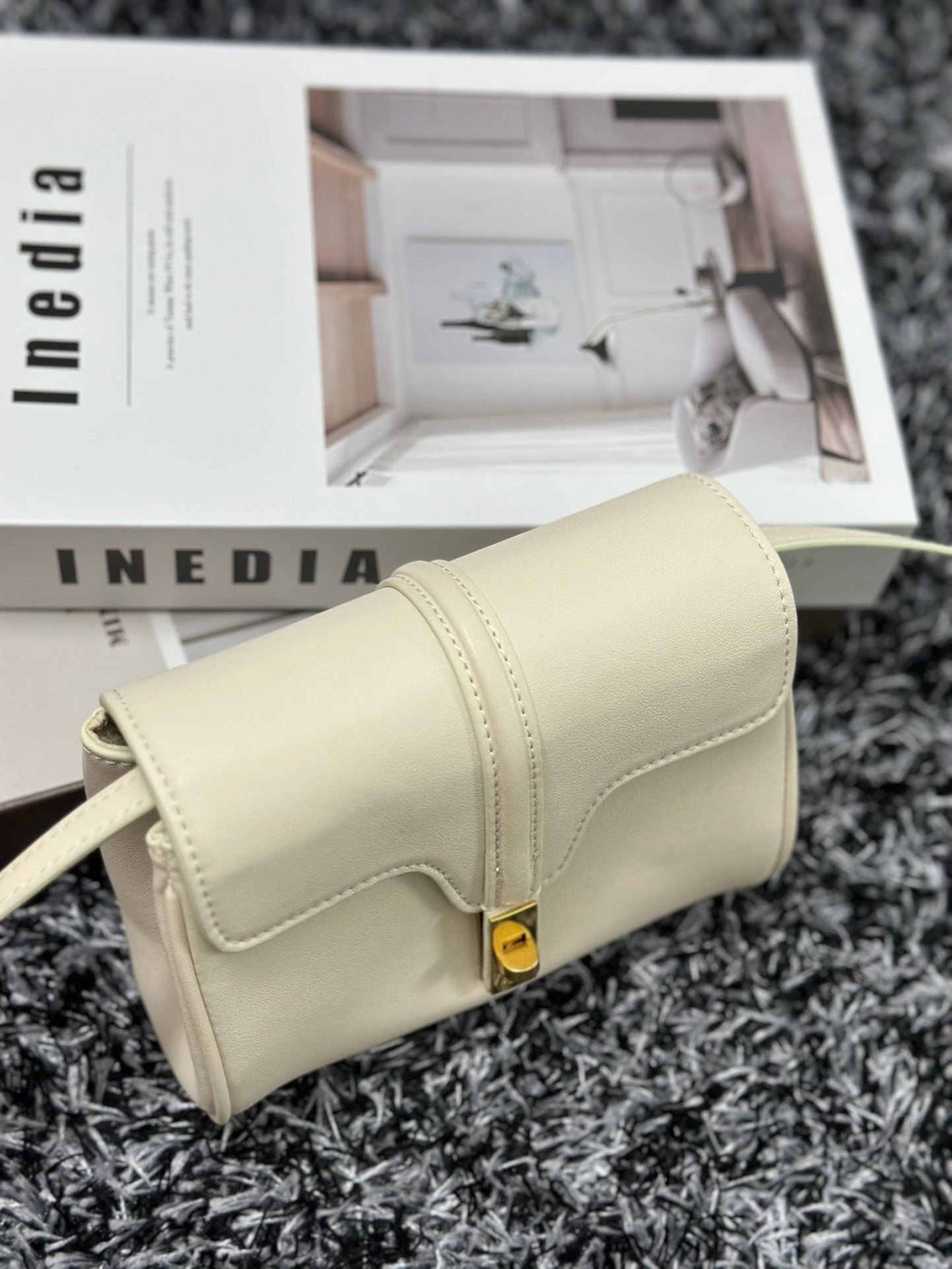 CLASSIC MINI 18 CUIR DE VEAU BLANC