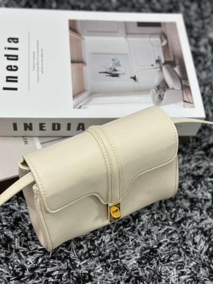 CLASSIC MINI 18 CUIR DE VEAU BLANC
