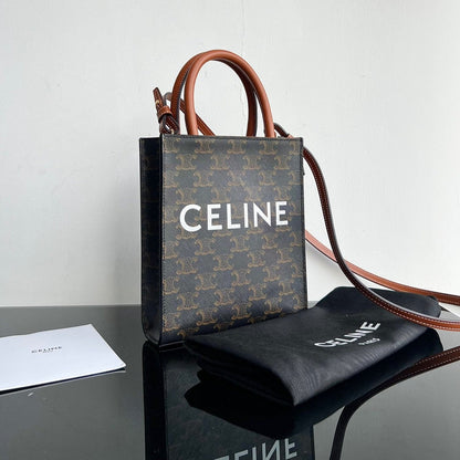 Sac cabas CABAS TRIOMPHE 21 en cuir de veau noir