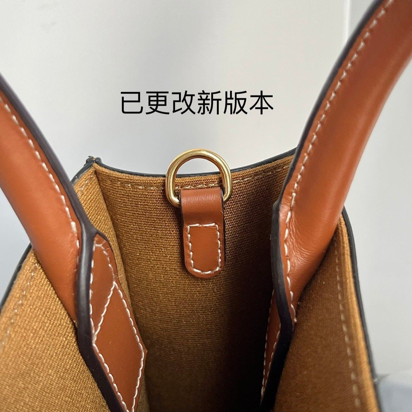 Sac cabas CABAS TRIOMPHE 21 en cuir de veau noir