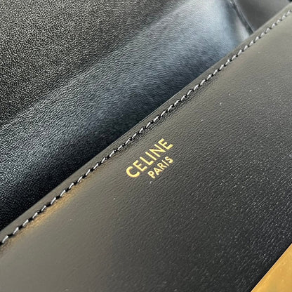 TRIOMPHE 20 CUIR DE VEAU NOIR
