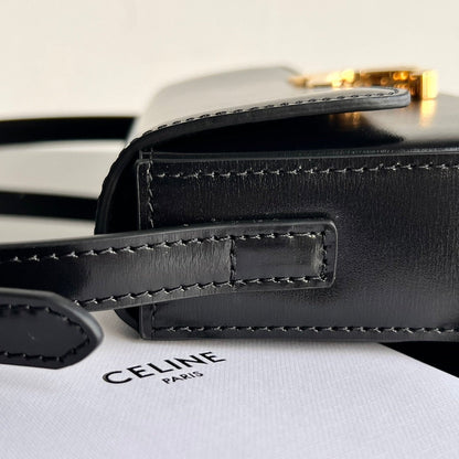 TRIOMPHE 20 CUIR DE VEAU NOIR