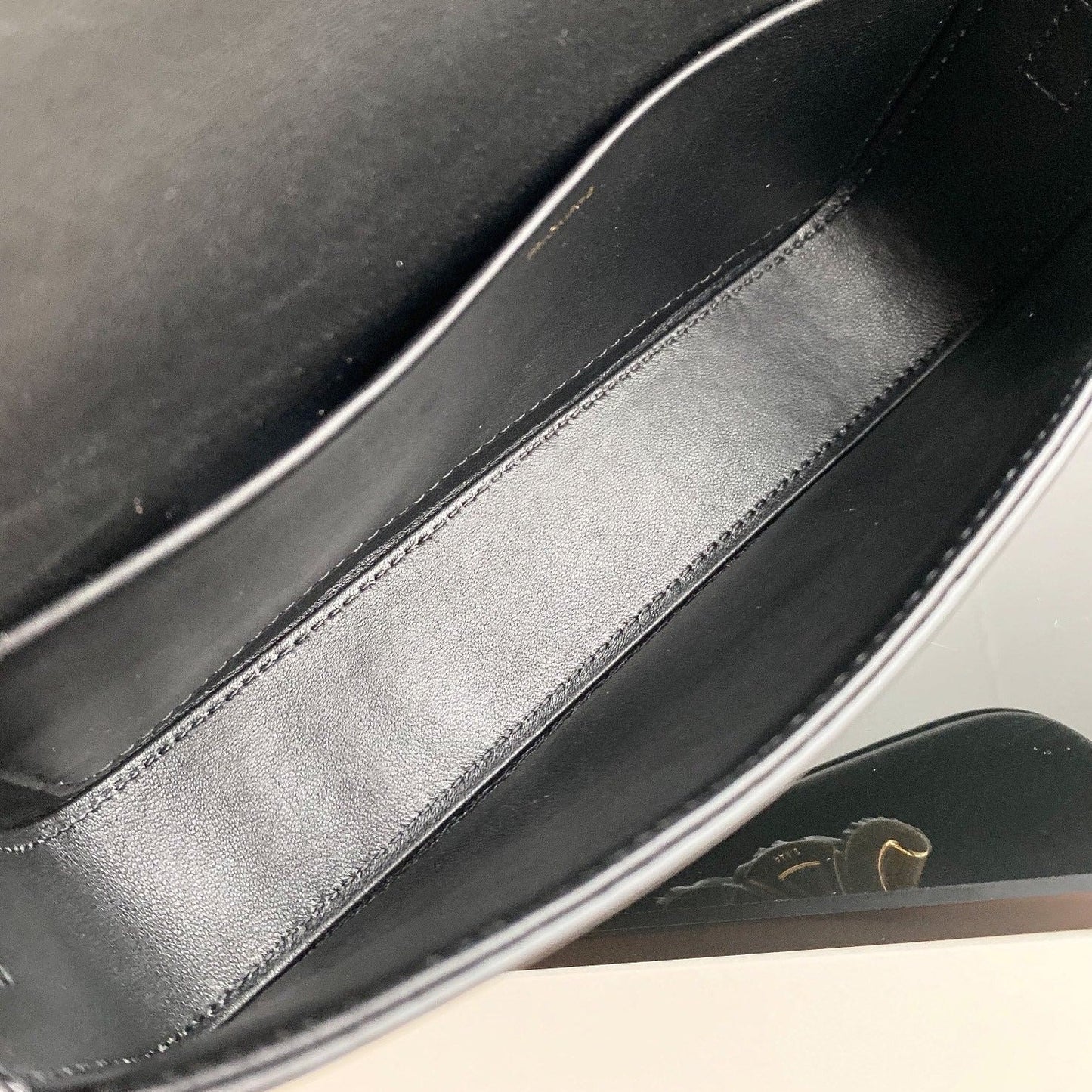 TRIOMPHE 20 CUIR DE VEAU NOIR