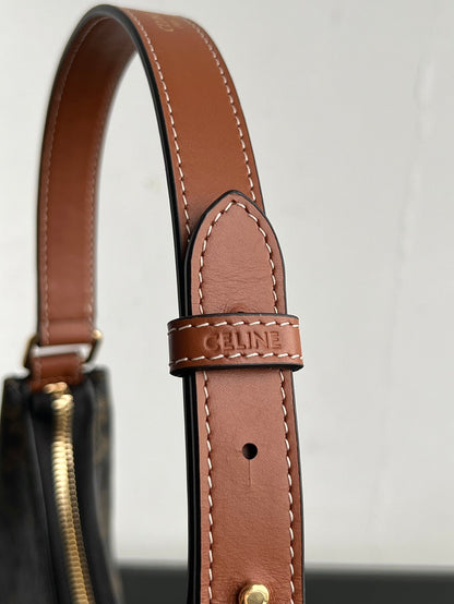 TRIPHOME 23 CUIR DE VACHE TAN CARO