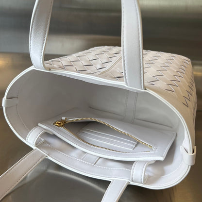 SAC FLIP FLAP 23 EN CUIR D'AGNEAU BLANC