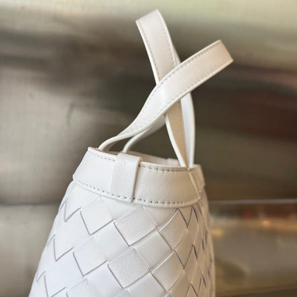 SAC FLIP FLAP 23 EN CUIR D'AGNEAU BLANC