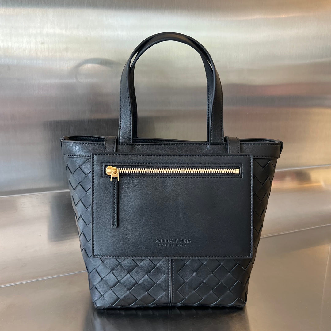 SAC FLIP FLAP 23 EN CUIR D'AGNEAU NOIR
