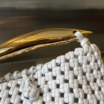 SAC SARDINE 29 EN CUIR D'AGNEAU BLANC