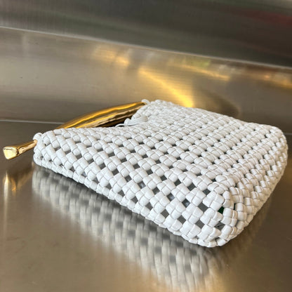 SAC SARDINE 29 EN CUIR D'AGNEAU BLANC
