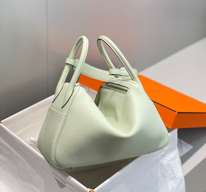 HM LINDY 30 BAG MINT TAURILLON CLEMENCE LEATHER