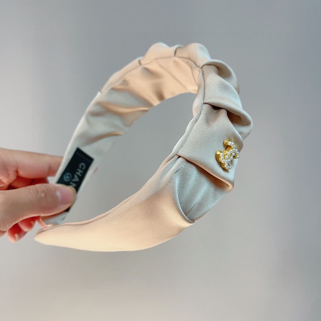 BANDEAU EN TISSU BLANC CRÈME 925660