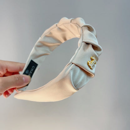 BANDEAU EN TISSU BLANC CRÈME 925660