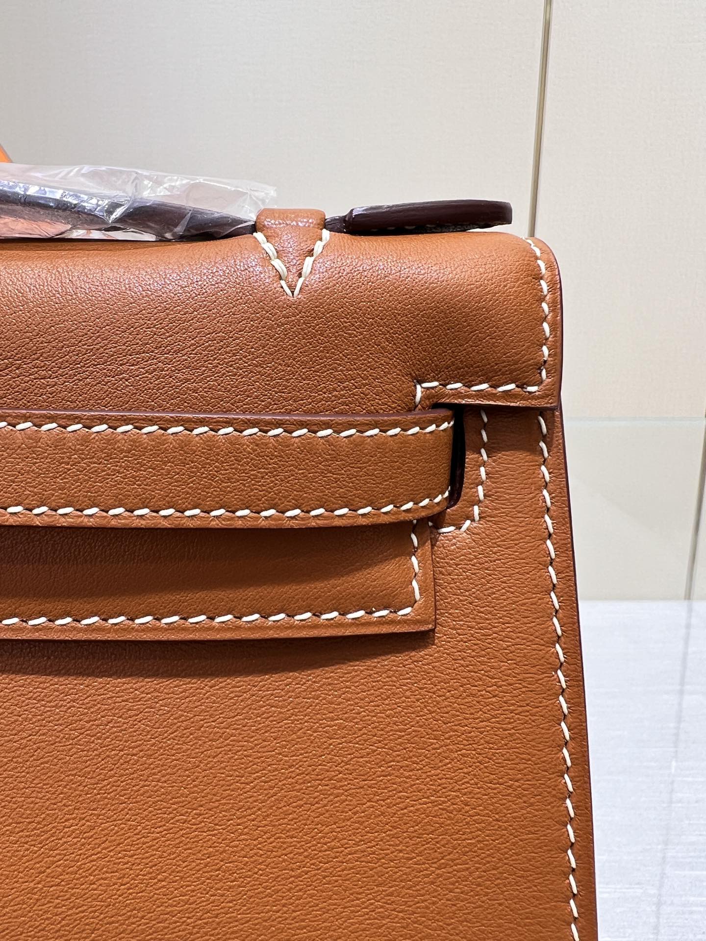 HM ケリー ポシェット 22cm ゴールド スイフト シルバー金具