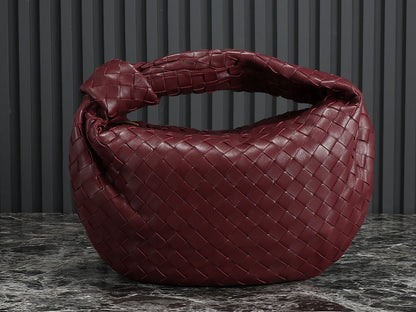 BV Teen Jodie 36 cm en cuir d'agneau bordeaux