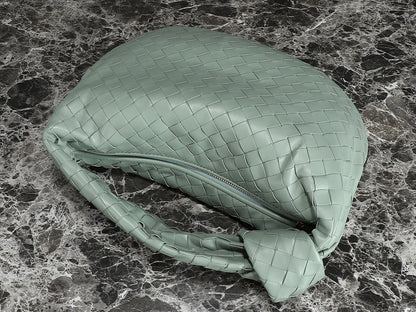 BV Teen Jodie 36 cm en cuir d'agneau gris roche 