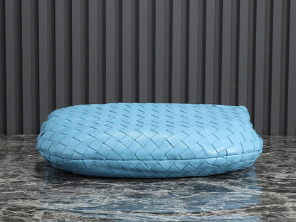 BV Teen Jodie 36 cm en cuir d'agneau bleu océan
