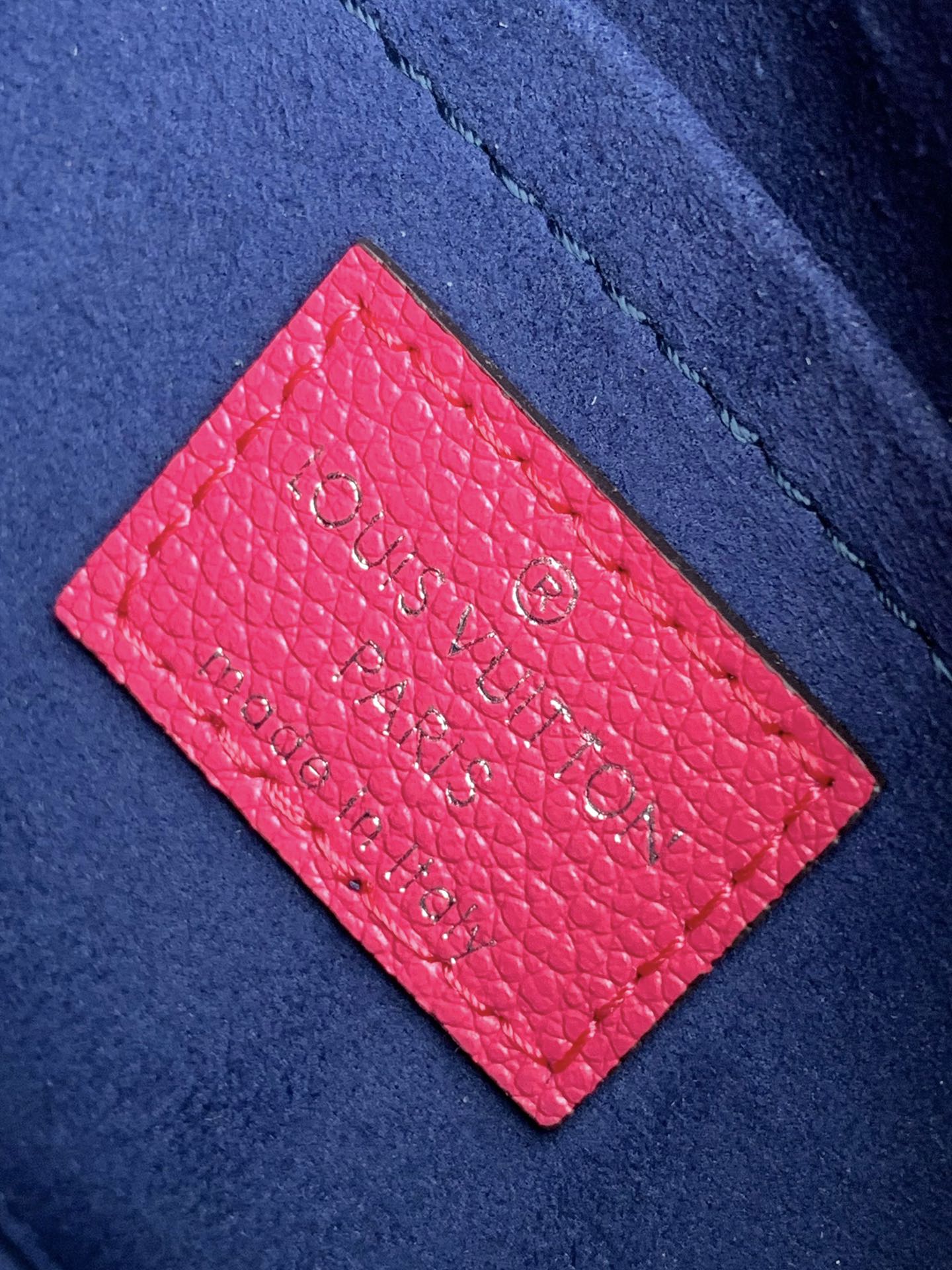 MARELLINI 19 CUIR GRAINÉ ÉPI ROSE FONCÉ 
