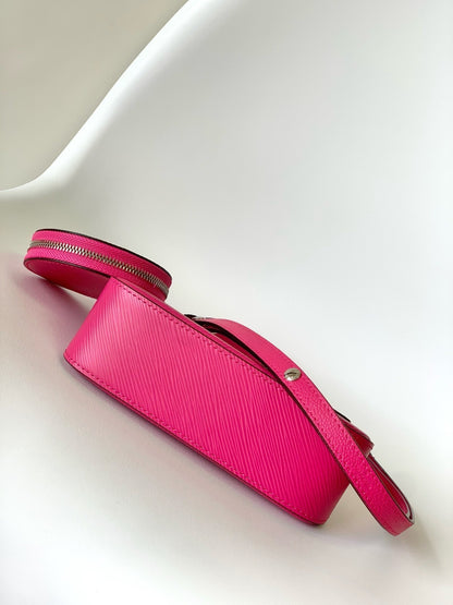 MARELLINI 19 CUIR GRAINÉ ÉPI ROSE FONCÉ 