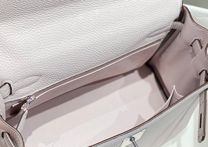 HM KELLY 28CM ROSE CLAIR TOGO QUINCAILLERIE ARGENTÉE