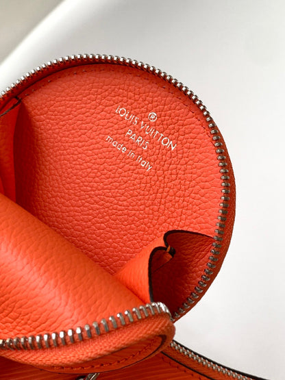 MARELLINI 19 CUIR GRAINÉ ÉPI ORANGE 