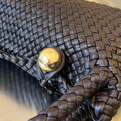 SAC TOSCA 27 EN CUIR DE VEAU CHOCOLAT