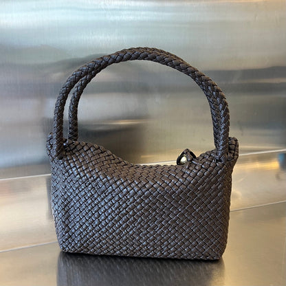 SAC TOSCA 27 EN CUIR DE VEAU CHOCOLAT
