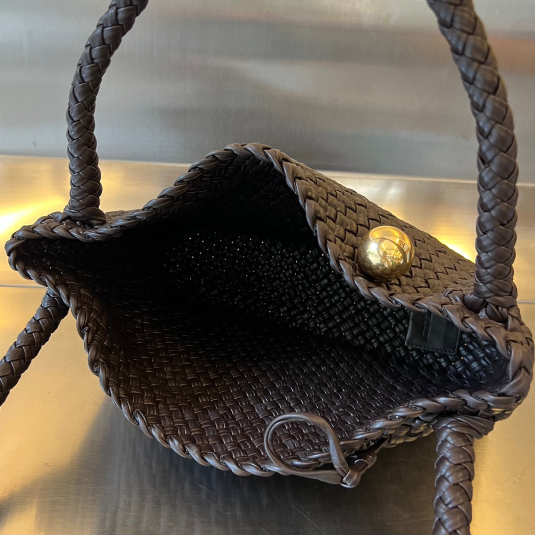 SAC TOSCA 27 EN CUIR DE VEAU CHOCOLAT