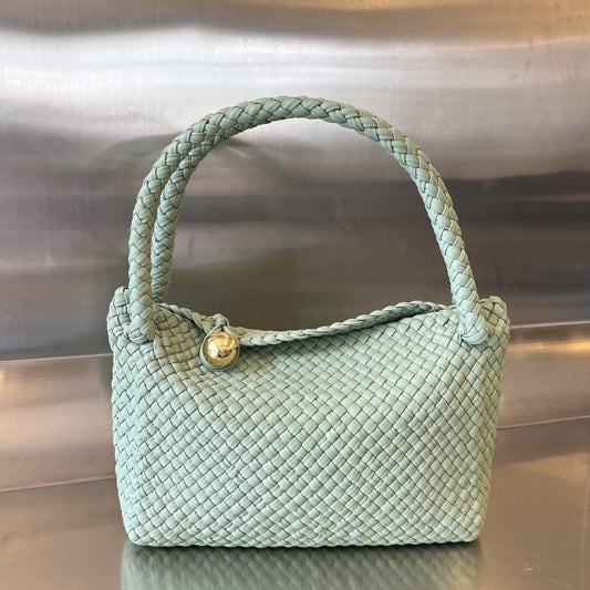 クリームグレーカーフスキン製TOSCA 27バッグ
