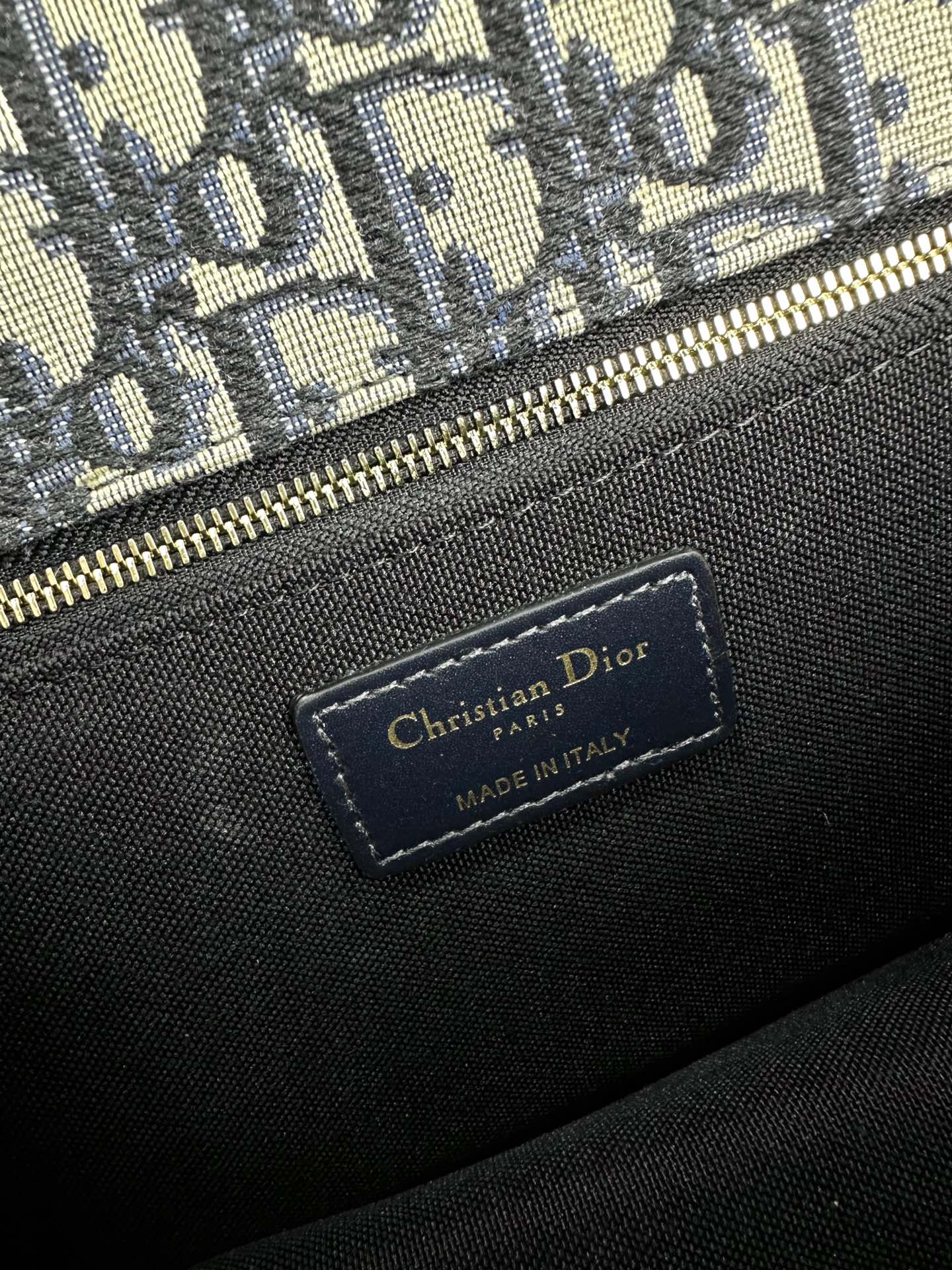 SAC MONTAIGNE 25 EN JACQUARD OBLIQUE BLEU