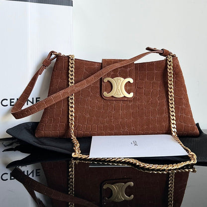 SAC WILTERN TRIOMPHE 31 CUIR MARRON SIENNA ORIGINAL