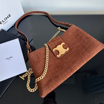 SAC WILTERN TRIOMPHE 31 CUIR MARRON SIENNA ORIGINAL