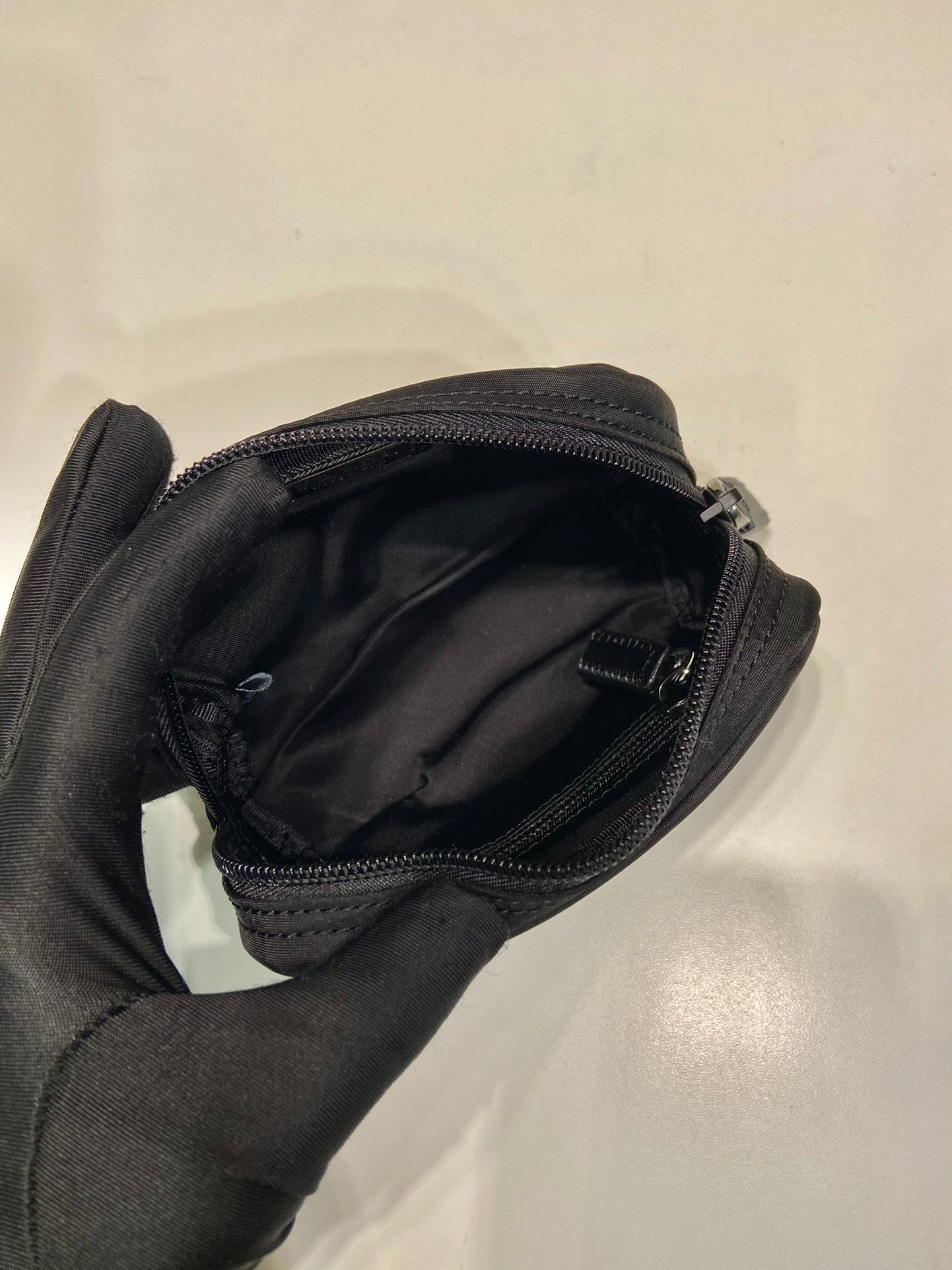 Pochette Pra 12 pouces en nylon noir