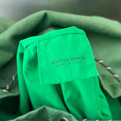SAC À DOS ALTO 42 EN TISSU JACQUARD VERT FRAIS