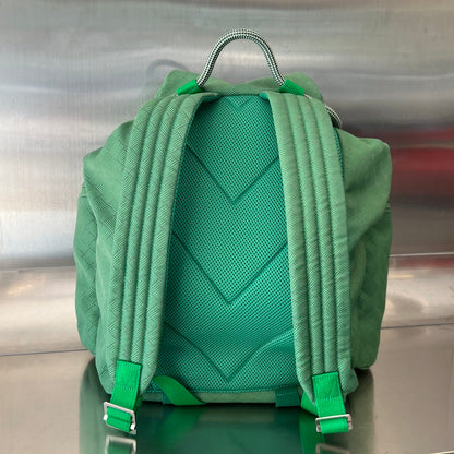 SAC À DOS ALTO 42 EN TISSU JACQUARD VERT FRAIS