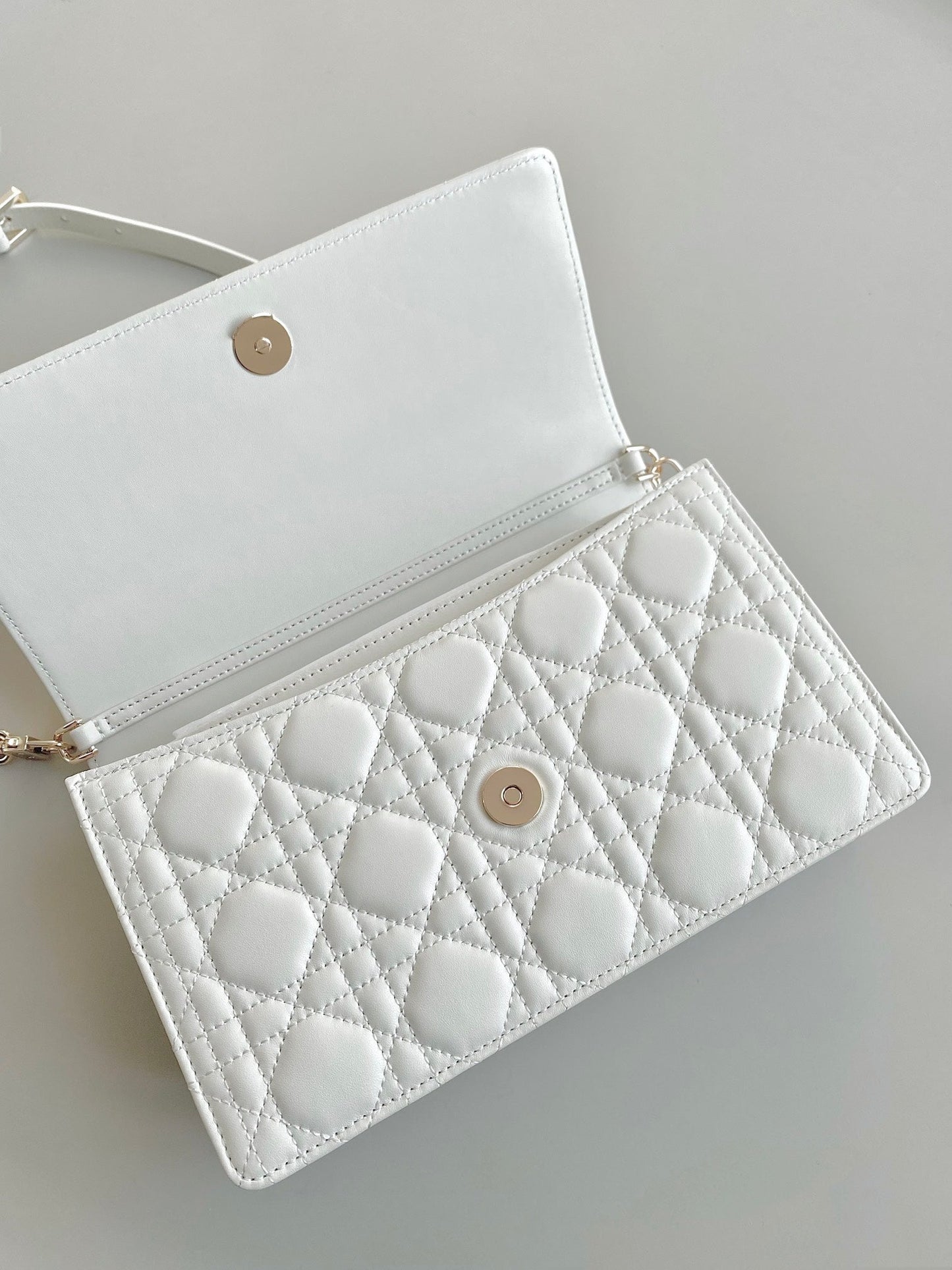 MISS LADY 24 GRAND SAC EN CUIR D'AGNEAU BLANC