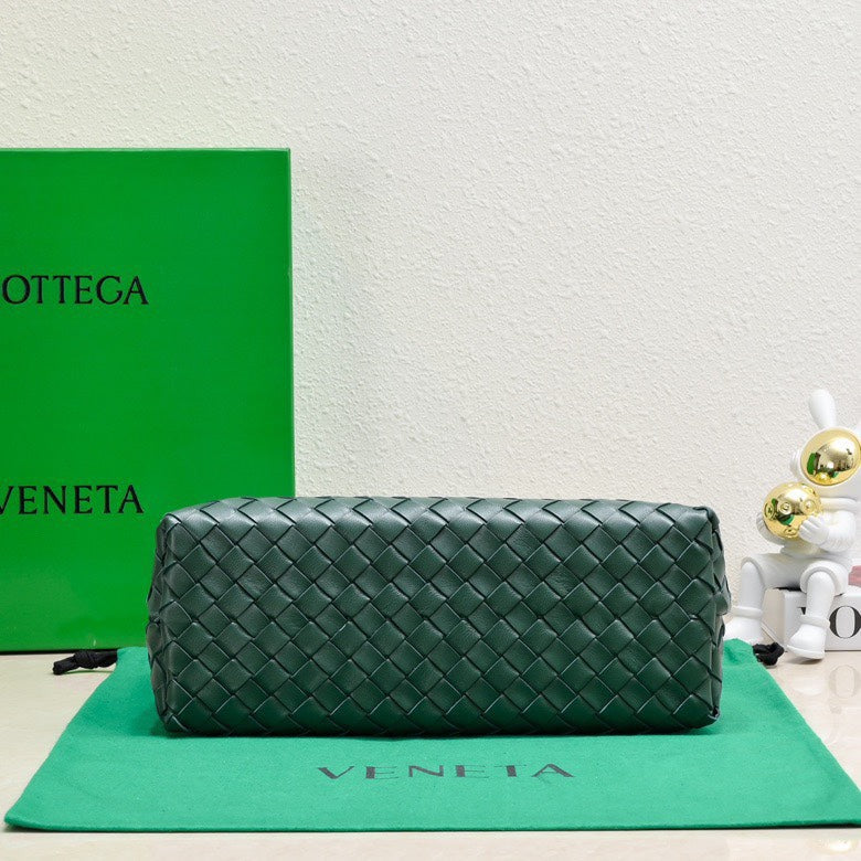 bv medium andiamo 32 cuir d'agneau vert foncé 