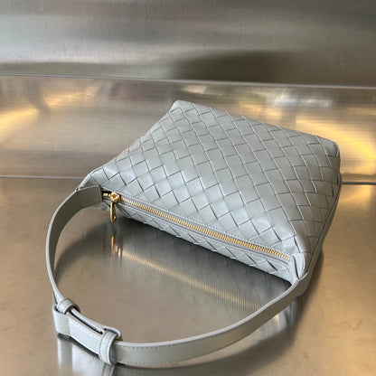 SAC WALLACE 22 EN CUIR DE VEAU GRIS