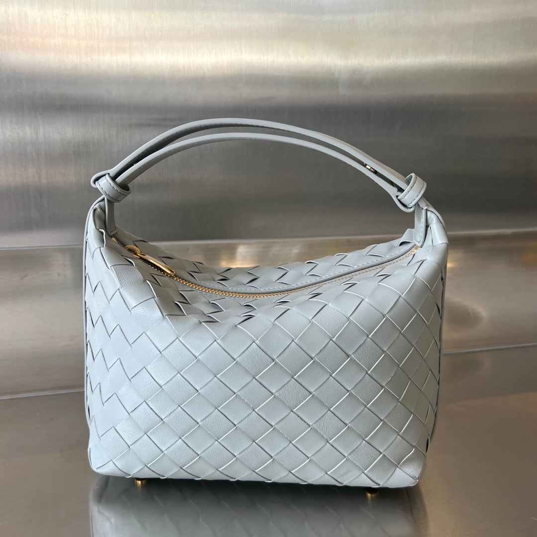 SAC WALLACE 22 EN CUIR DE VEAU GRIS