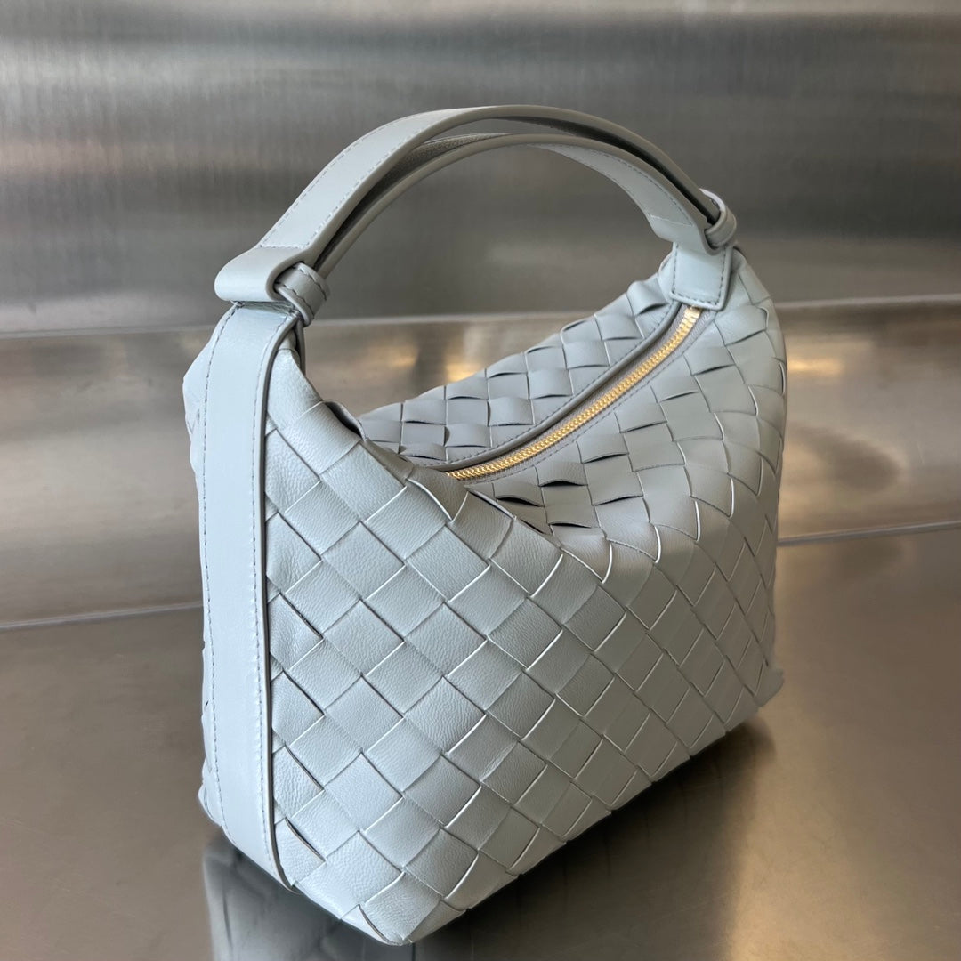 SAC WALLACE 22 EN CUIR DE VEAU GRIS
